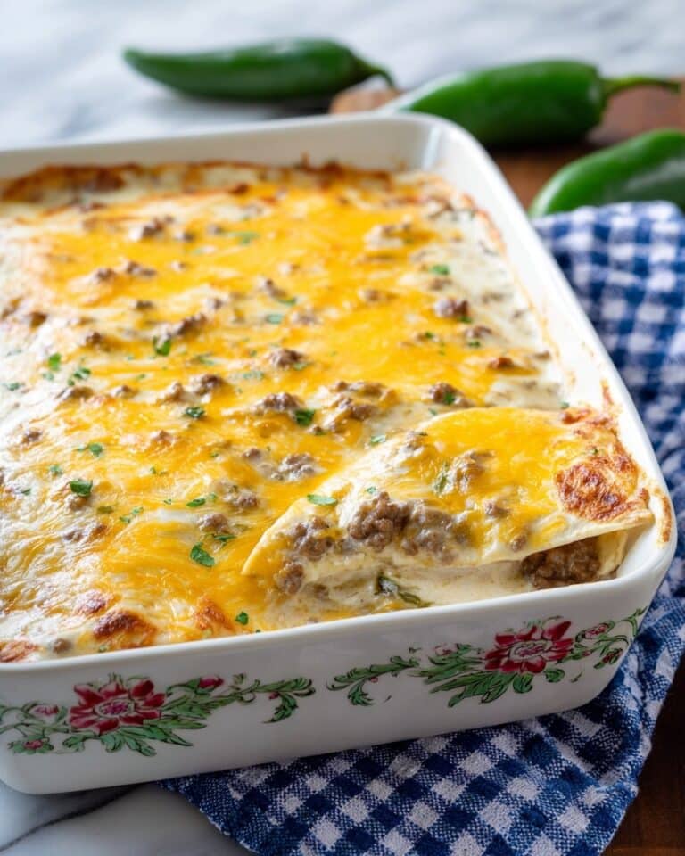 Southern Sausage Enchiladas with Sausage Gravy Recipe