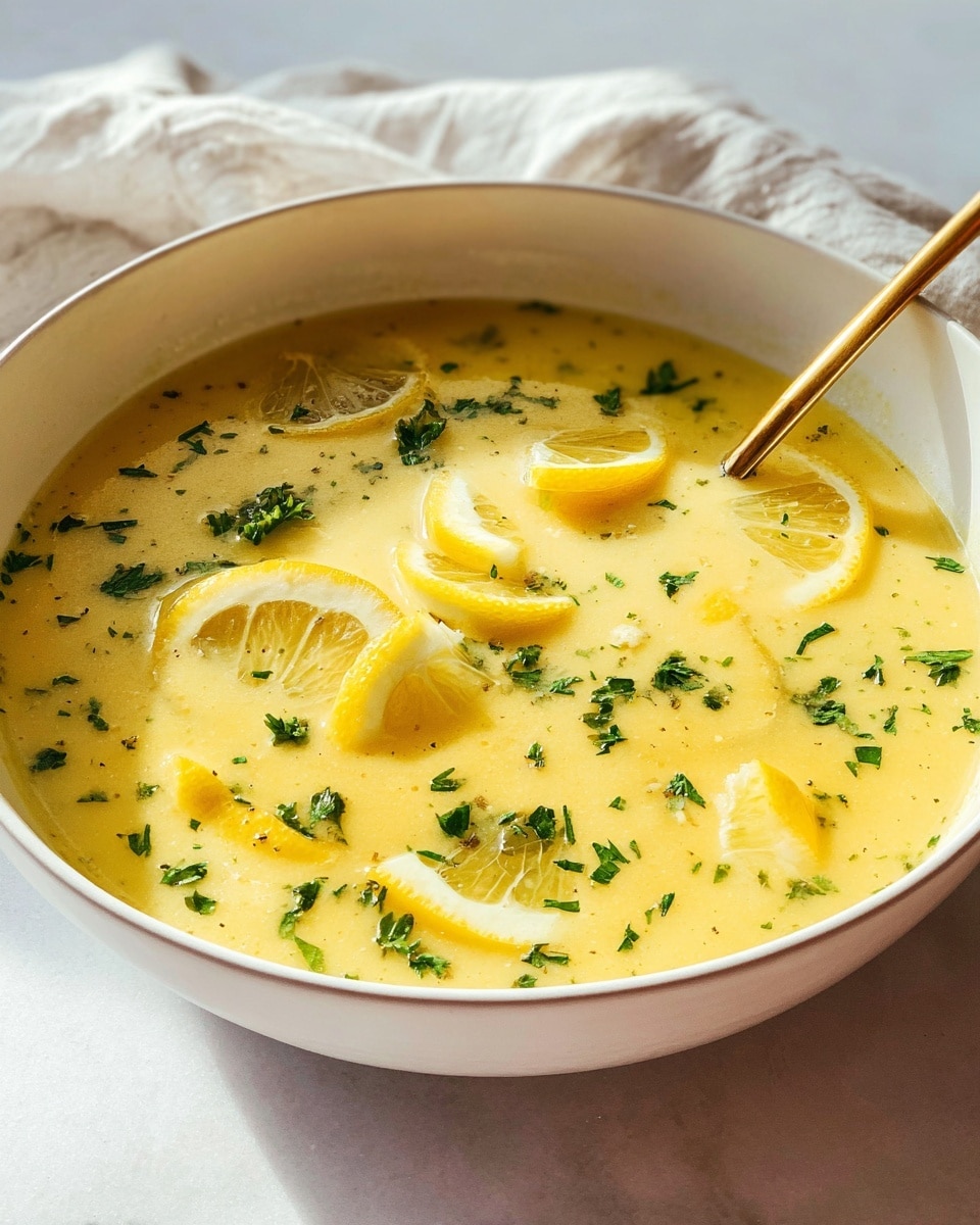 Greek Lemon Soup Recipe - Recipe Image