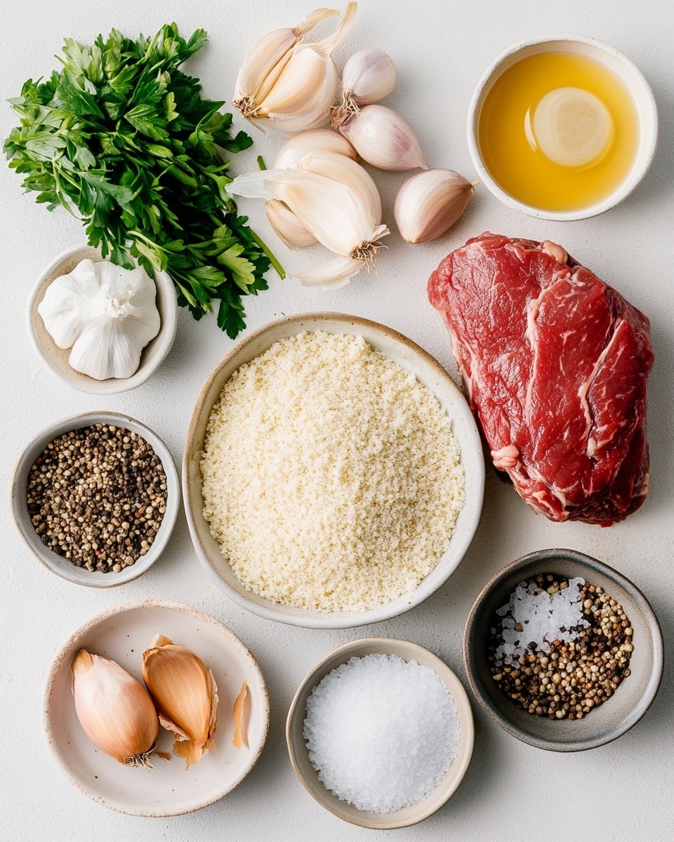 Stuffed Beef Tenderloin with Parsley and Garlic Recipe - Recipe Image