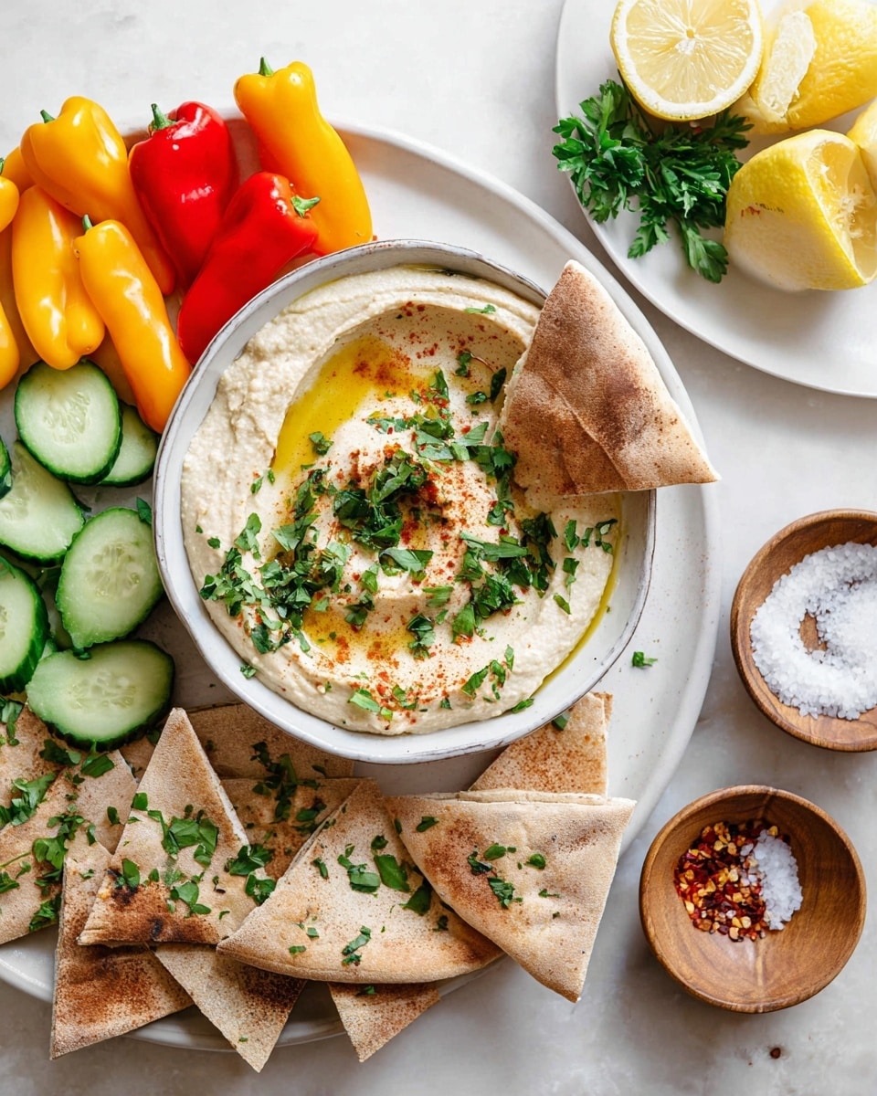 Creamy Baba Ganoush with Tahini and Lemon Recipe - Recipe Image