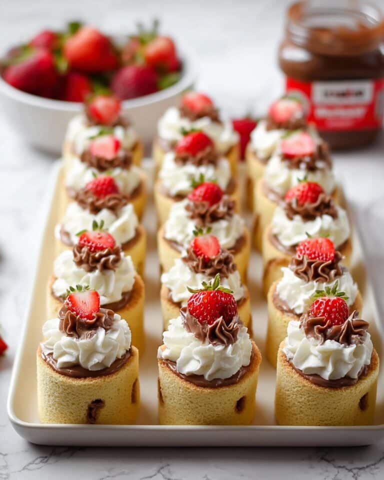 Sponge Cake with Biscoff and Cream Recipe