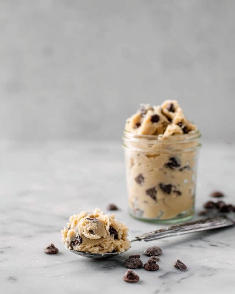 Easy Edible Cookie Dough for One (No-Bake & Ready in 5 Minutes!) Recipe