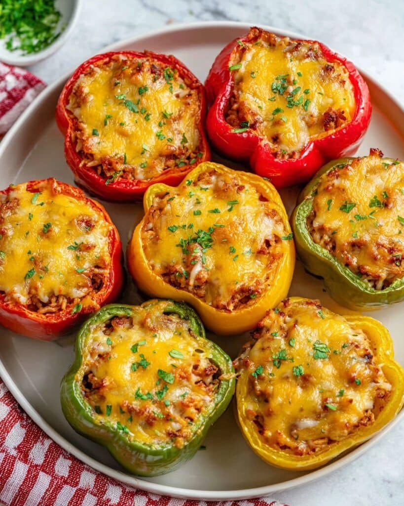 Easy Stuffed Bell Peppers Recipe