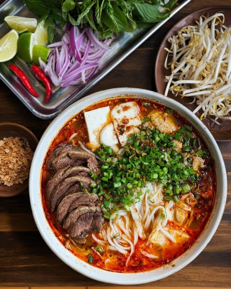 Authentic Bun Bo Hue – Spicy Beef Noodle Soup Recipe