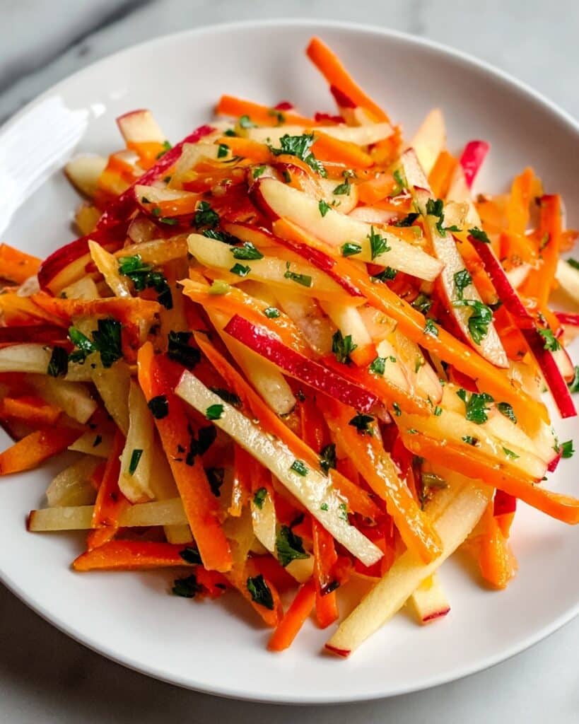 Creamy Carrot and Apple Salad Recipe