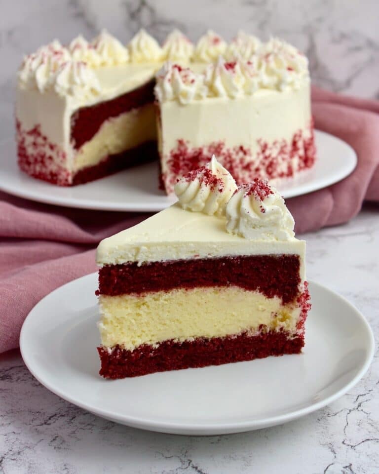 Christmas Red Velvet Cheesecake Recipe