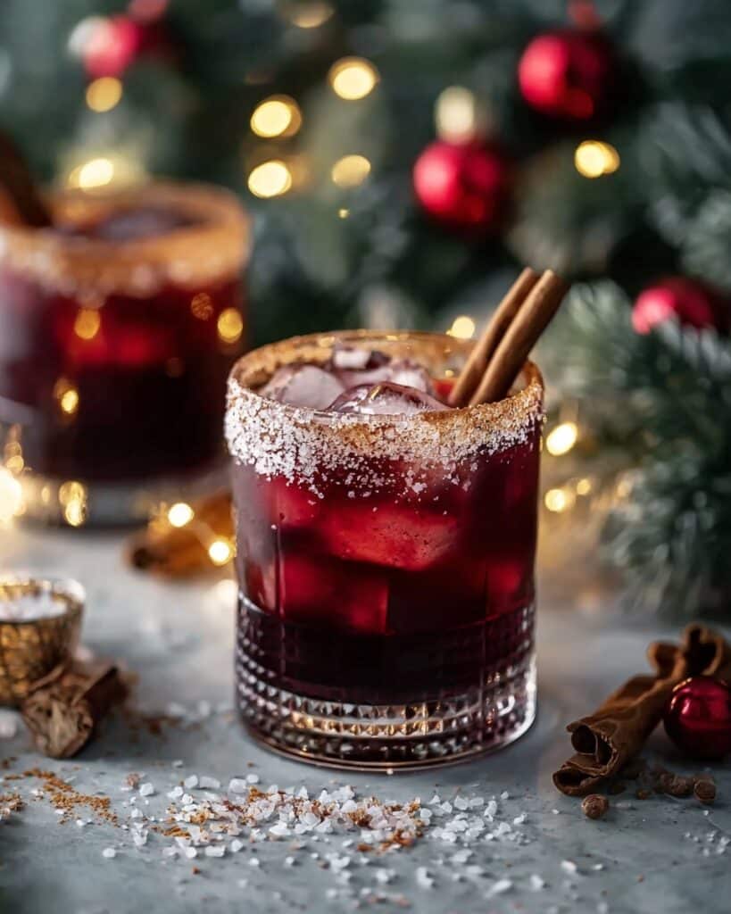 Spiced Christmas Margarita Recipe