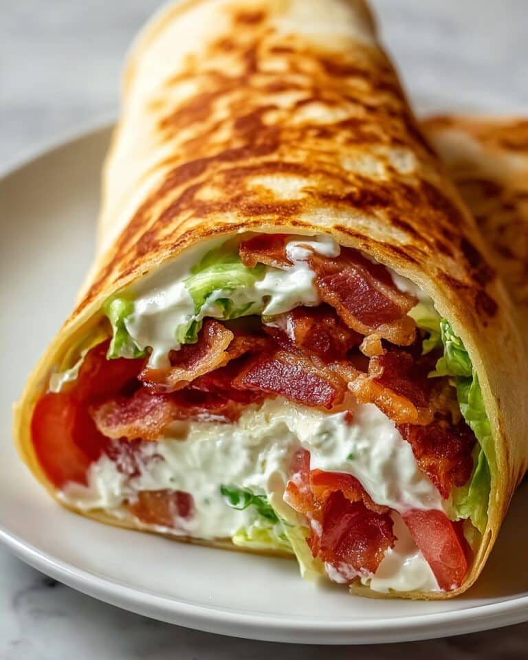 Gourmet BLT Wraps with Secret Sauce Recipe