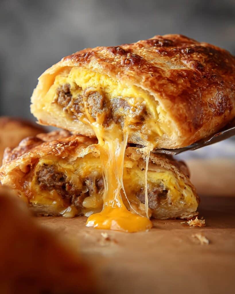 Easy Christmas Breakfast Stromboli Recipe