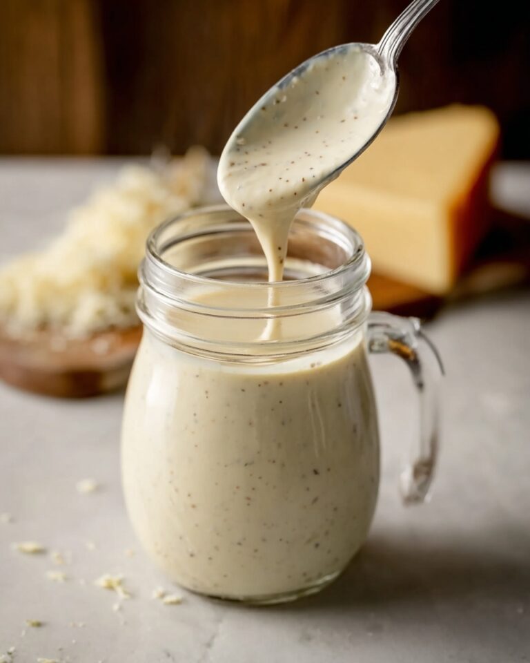 Festive Blue Cheese Sauce for Christmas Dinner Recipe