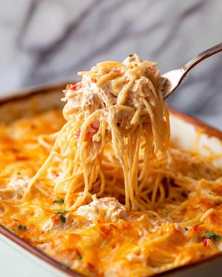 Christmas Chicken Spaghetti Recipe