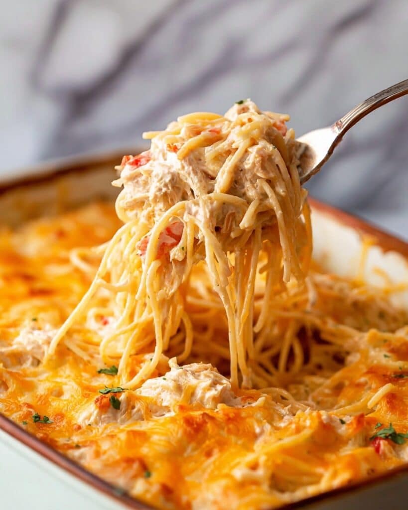 Christmas Chicken Spaghetti Recipe