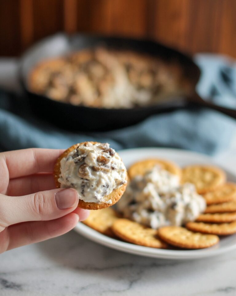 Santa’s Stuffed Mushroom Dip Recipe
