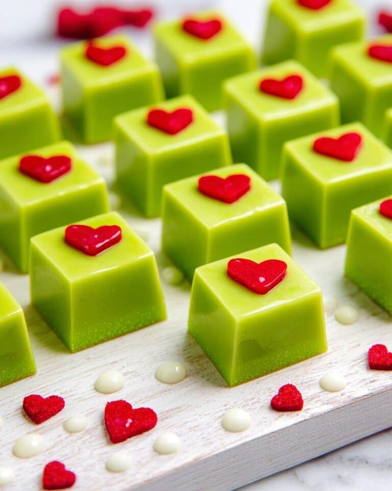 Christmas Mini Grinch Fudge Recipe