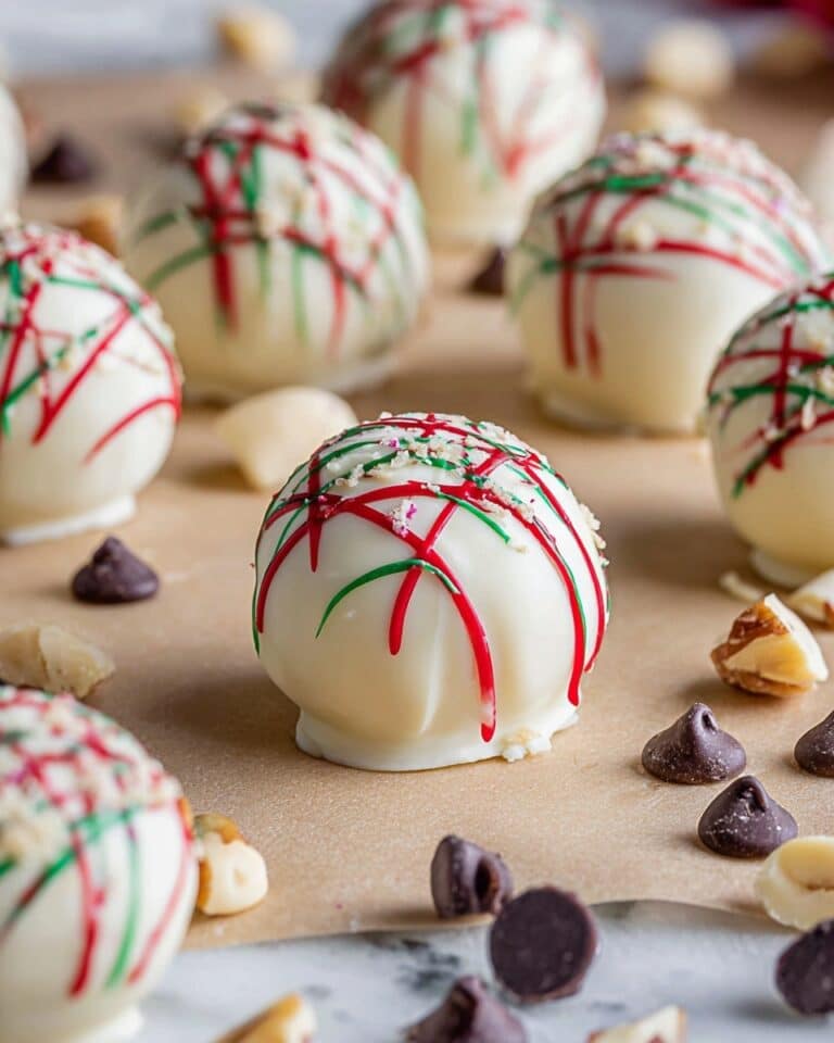 Winter Wonderland Chocolate Almond Truffles Recipe