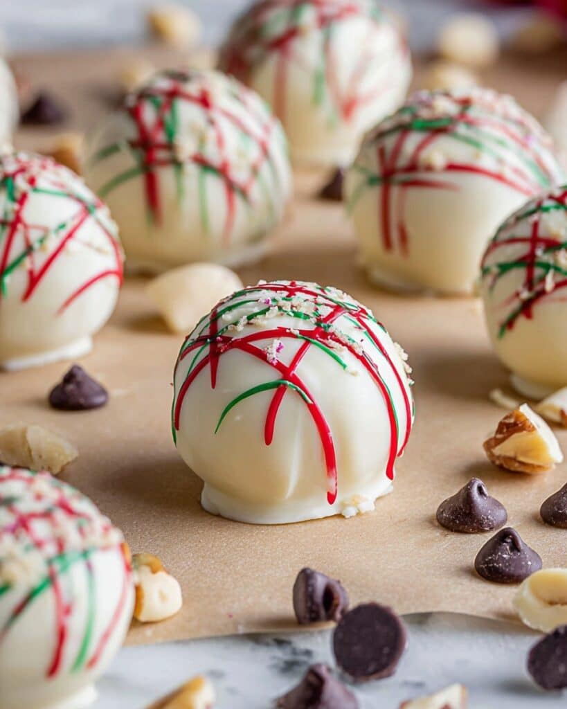 Winter Wonderland Chocolate Almond Truffles Recipe