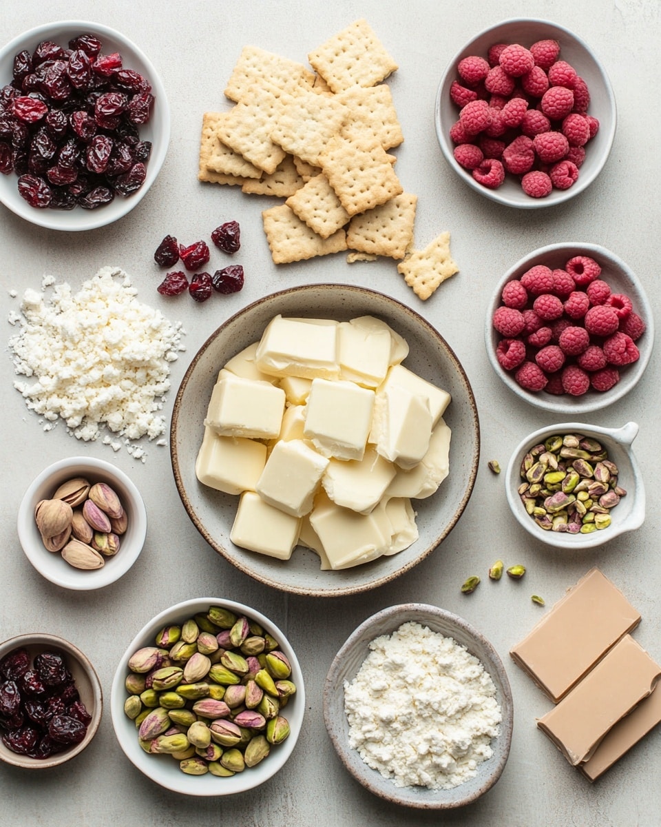 Cranberry and Pistachio Slice Recipe - Recipe Image
