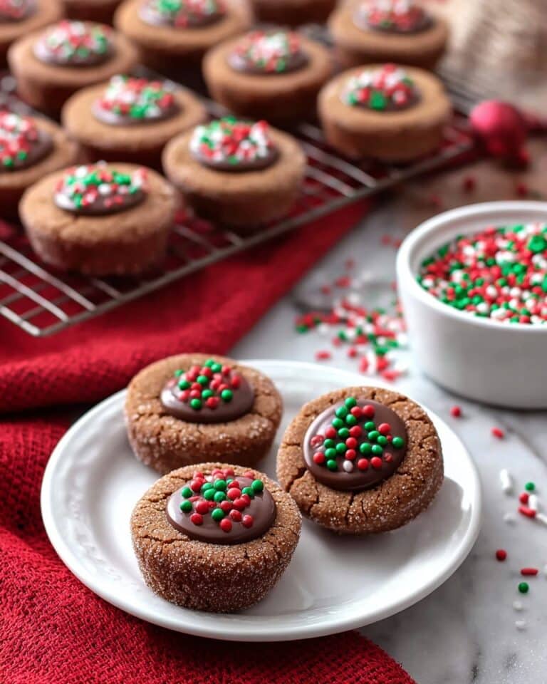 Peanut Butter Cup Stuffed Ginger Cookies Recipe
