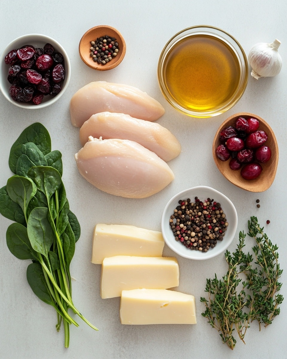 A black cast iron pan sits on a white marbled surface, filled with six pieces of golden brown cooked chicken arranged evenly inside. Each chicken piece has a slightly crispy outer layer with small green herb leaves sprinkled on top. There is a light, thick sauce covering the bottom of the pan, dotted with small dark bits and some herbs. A wooden spoon is partially under one piece of chicken, with its handle stretching out toward the bottom of the image, resting on a light beige cloth with dark stripes. In the top right corner, a small wooden bowl holds fresh green herbs. photo taken with an iphone --ar 4:5 --v 7