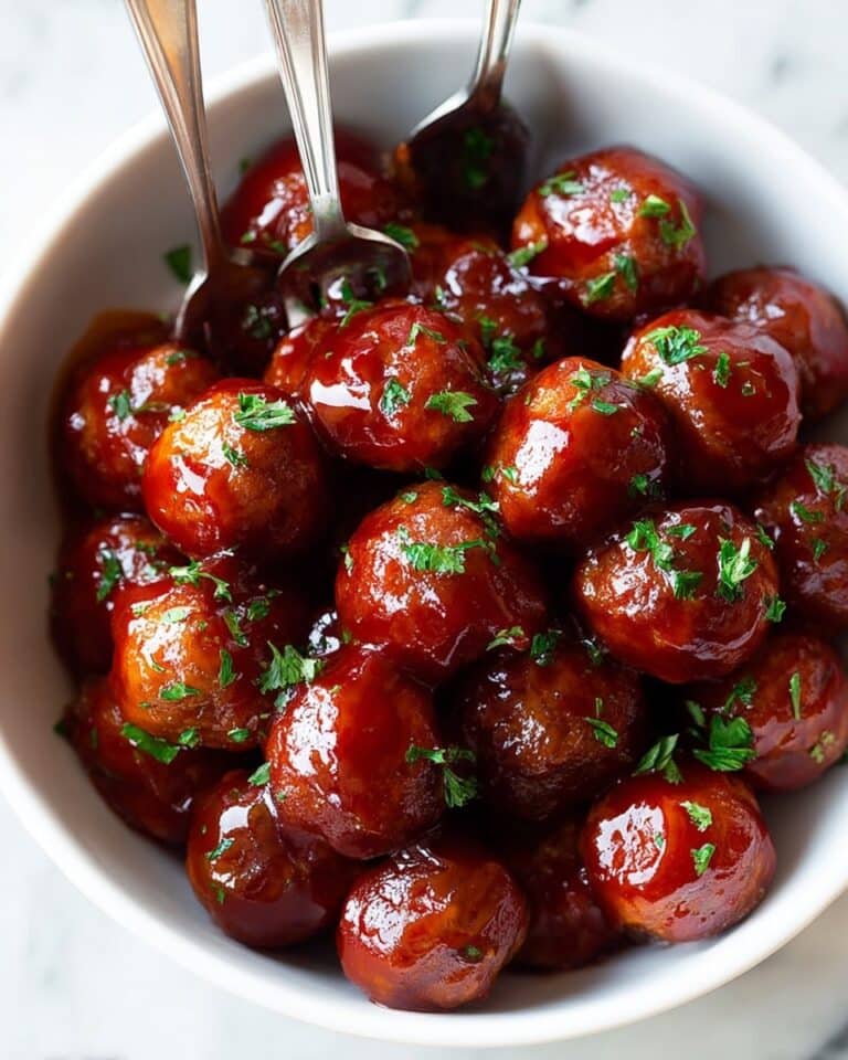 Christmas Cranberry Meatballs Recipe