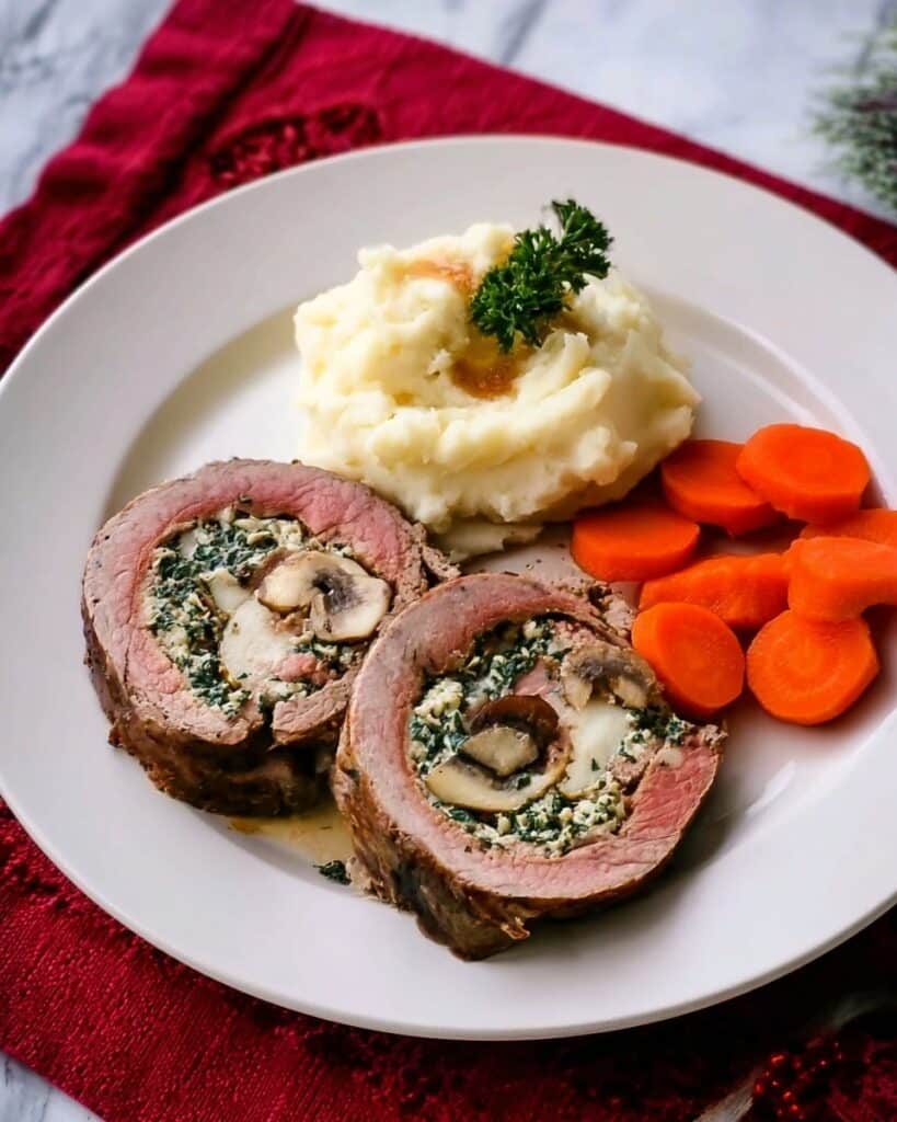 Christmas Stuffed Beef Tenderloin Recipe