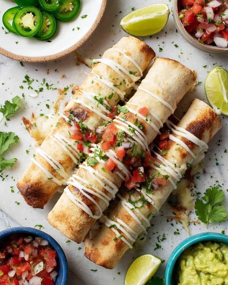 Homemade Jackfruit Taquitos Recipe