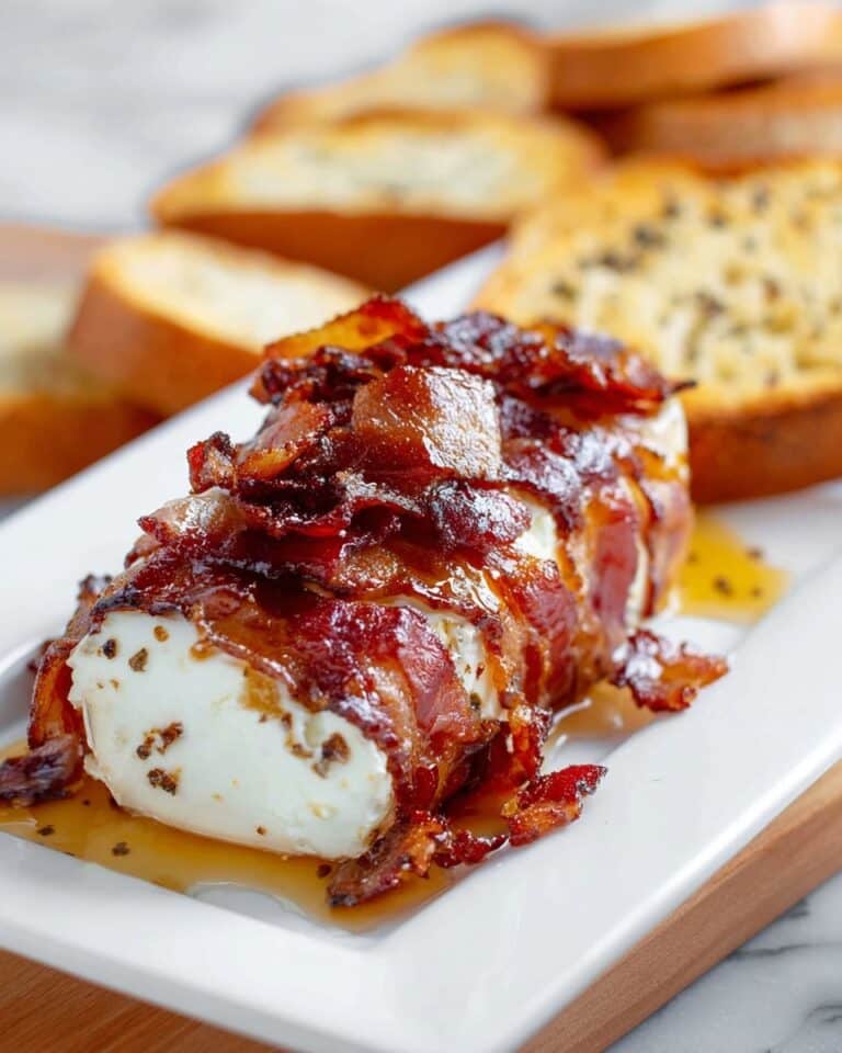 Million Dollar Bacon and Goat Cheese Crostini Appetizer Recipe