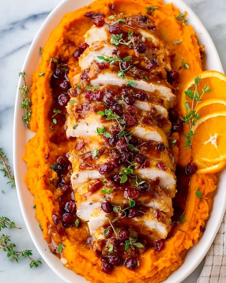 Cranberry Orange Glazed Turkey Breast Recipe
