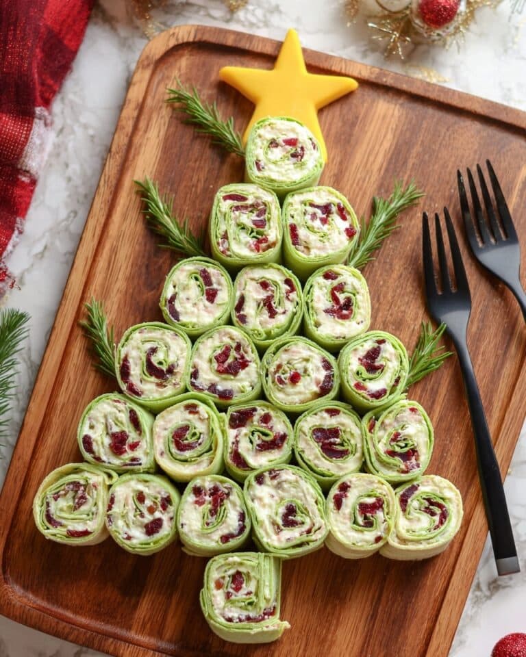 Tasty Christmas Cranberry Feta Pinwheels Recipe