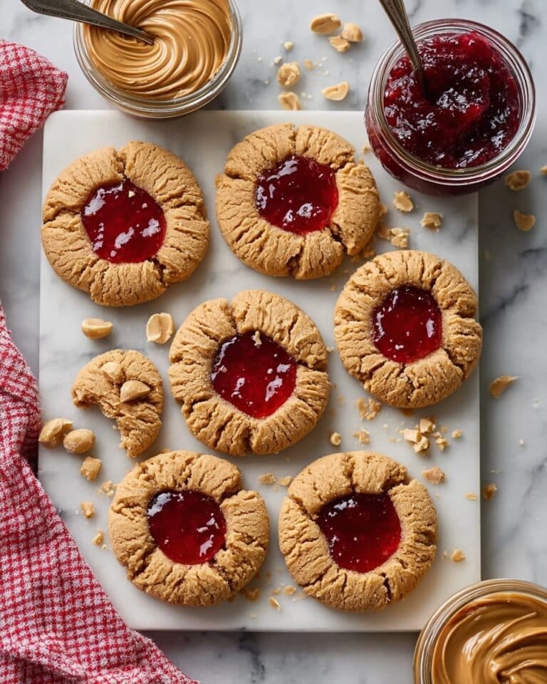 Peanut Butter and Jelly Cookies Recipe