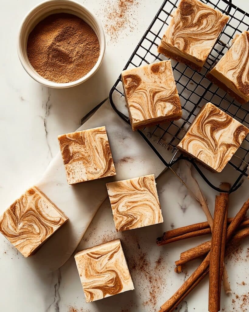 Cinnamon Sugar White Chocolate Fudge Recipe