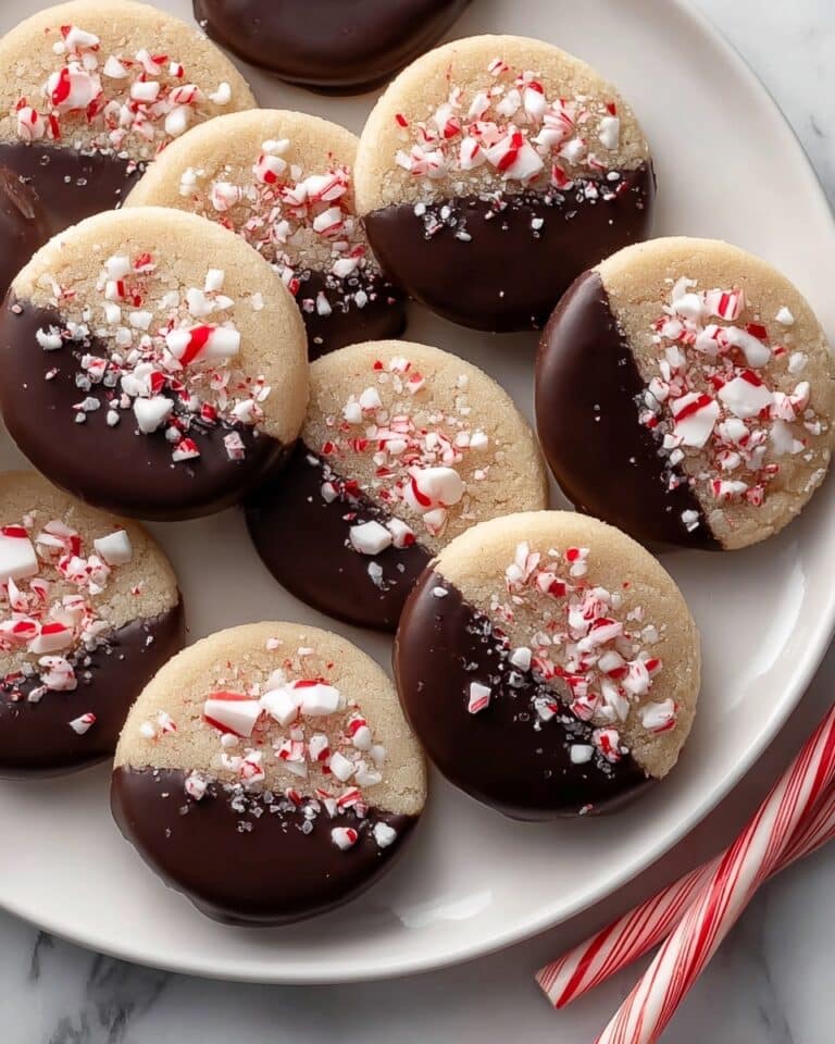 Chocolate Peppermint Sugar Cookies with Chocolate Peppermint Dip Recipe