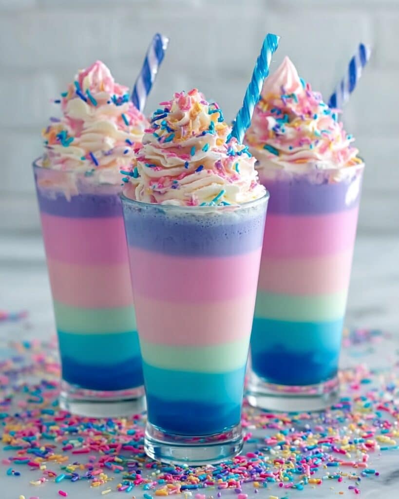 Colorful Unicorn Jello Cups Recipe