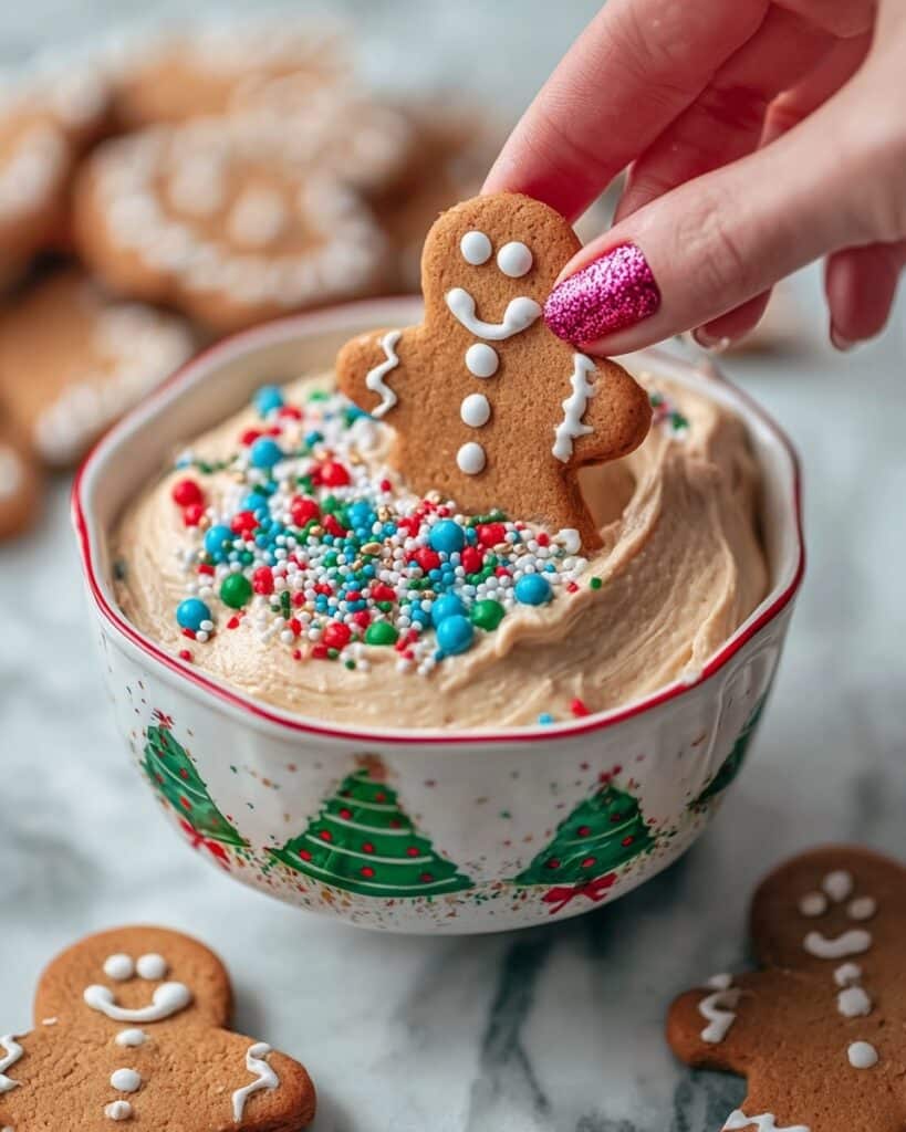 Sweet Gingerbread Cheesecake Dip Recipe