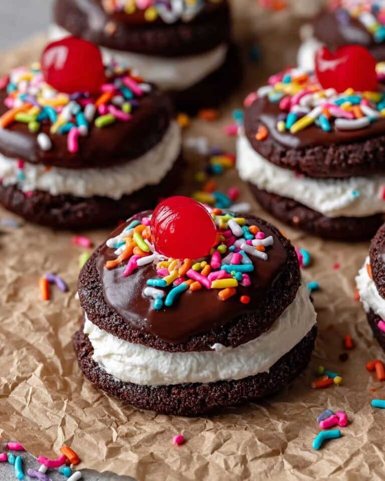 Hot Fudge Sundae Cookies Recipe