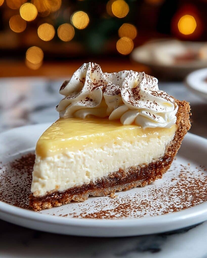 Christmas Eve Cinnamon-Vanilla Custard Pie Recipe