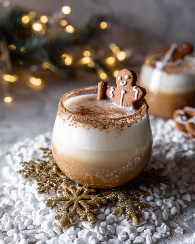 Christmas Cocktail Gingerbread White Russian Recipe