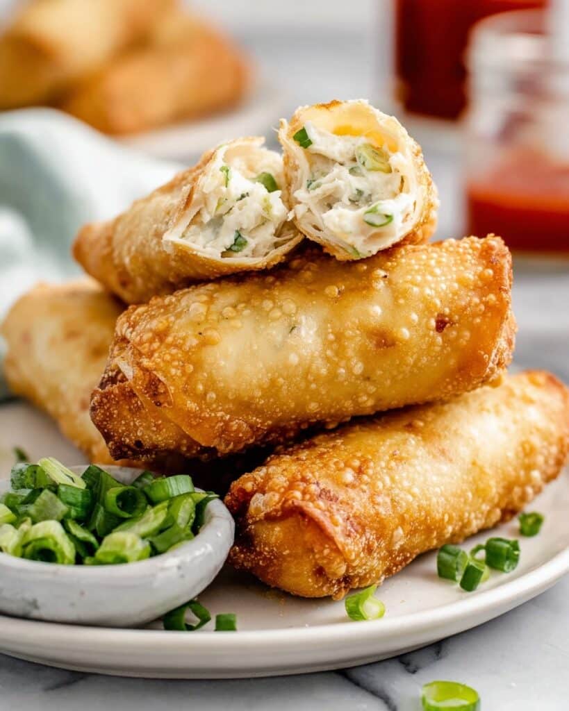 Crab Rangoon Eggrolls Recipe