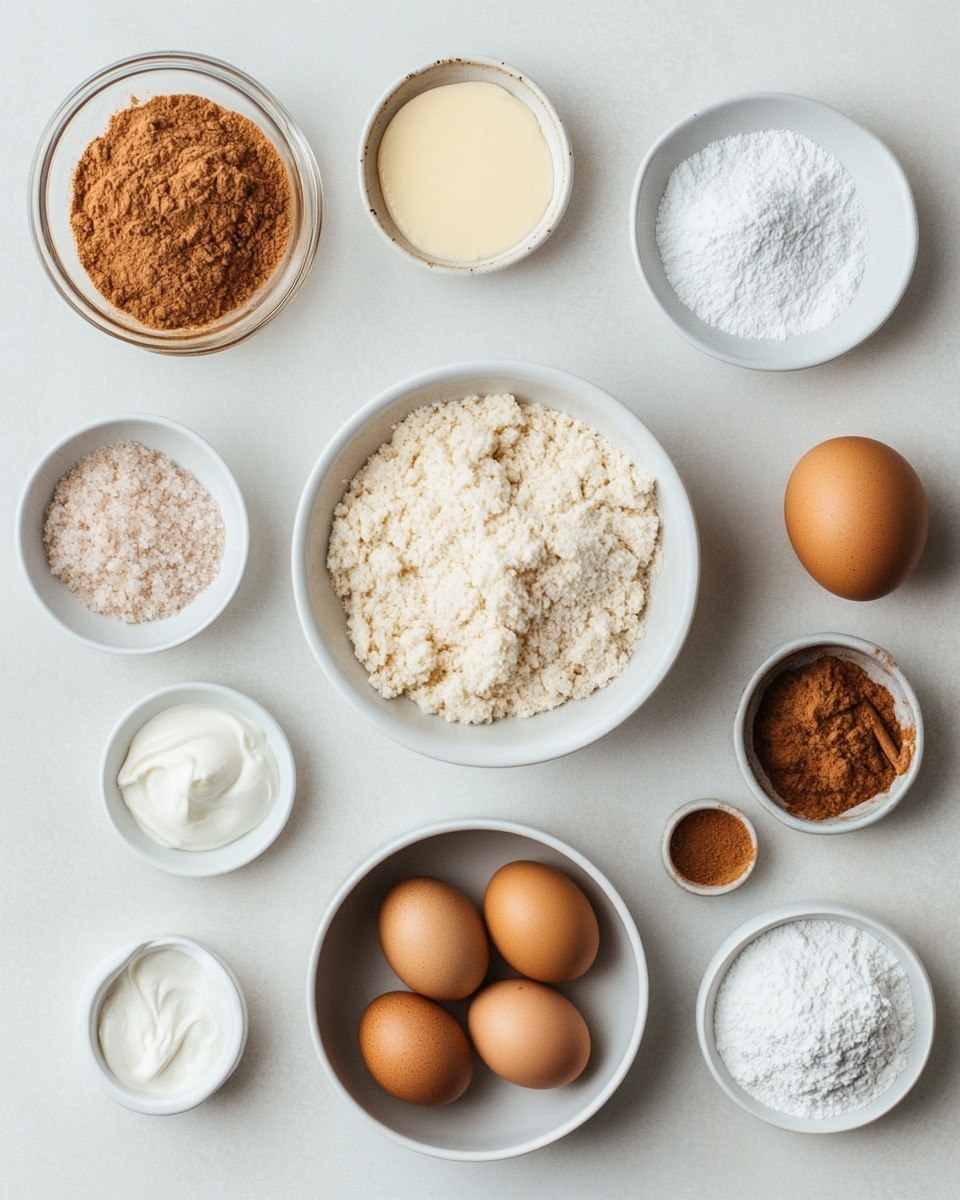 The image shows four round cookies on a silver metal cooling rack, placed on a white marbled textured surface. Each cookie has two layers: a light brown, slightly rough-textured cookie base, and a smooth, creamy white icing layer on top, piped in a spiral pattern from the center to the edges. The icing is lightly dusted with a brown spice, likely cinnamon, giving it a speckled look. There are also a few cinnamon sticks positioned near the bottom and right side of the rack. photo taken with an iphone --ar 4:5 --v 7