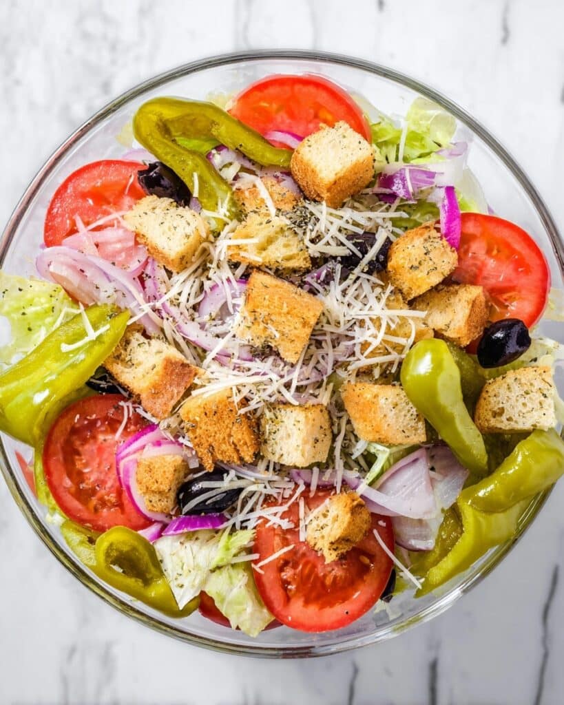Copycat Olive Garden Salad Recipe