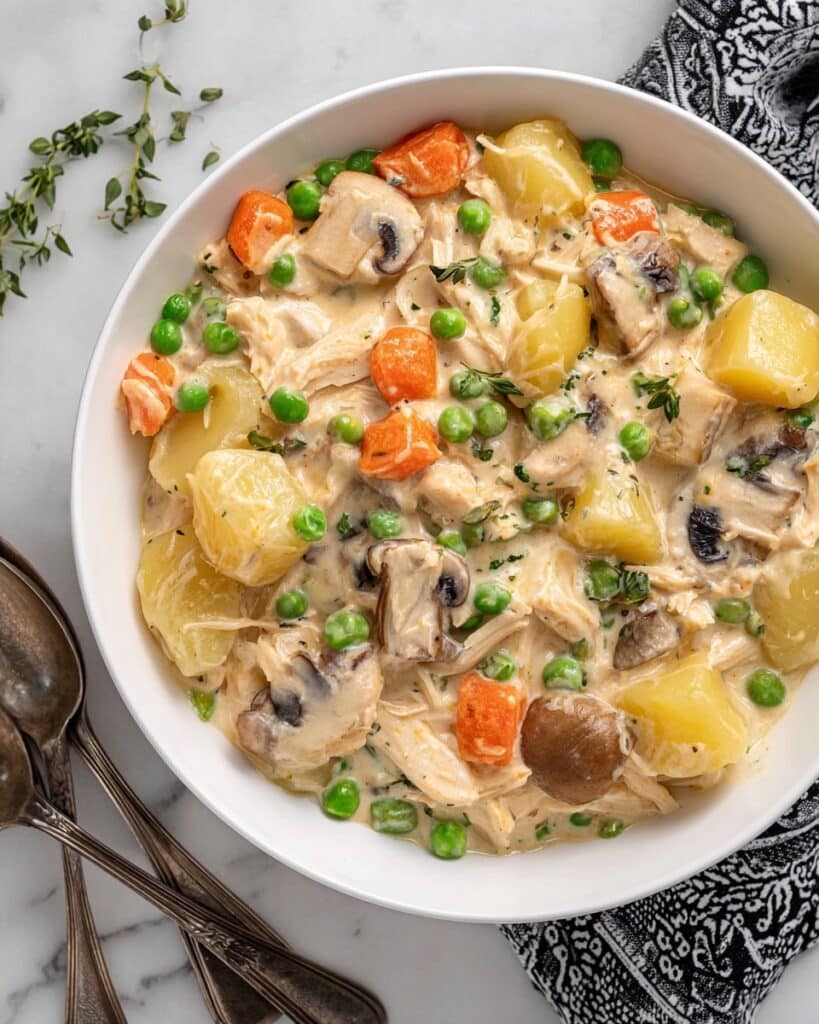 Gnocchi Chicken Pot Pie: Festive Dinner Recipe