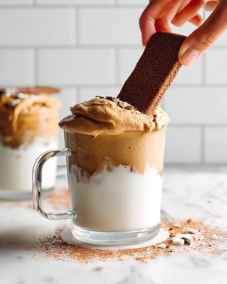 Creamy Whipped Hot Chocolate with Marshmallows and Chocolate Garnishes Recipe