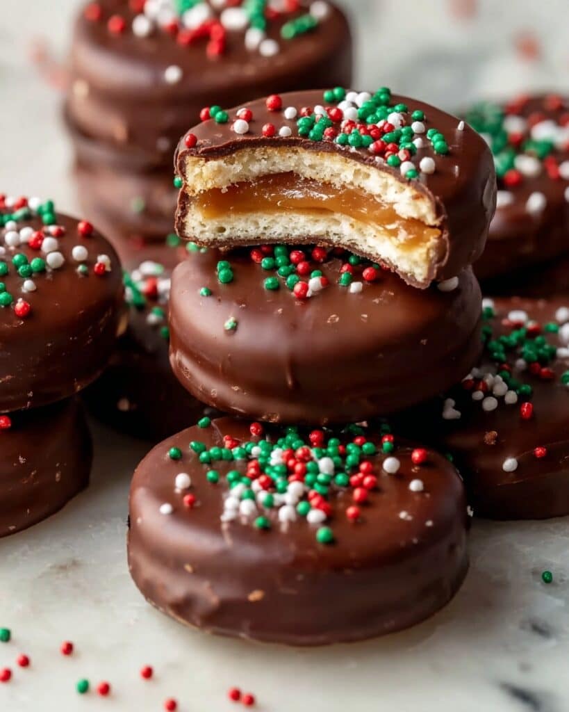 Reese Cup Ritz Cookies Recipe