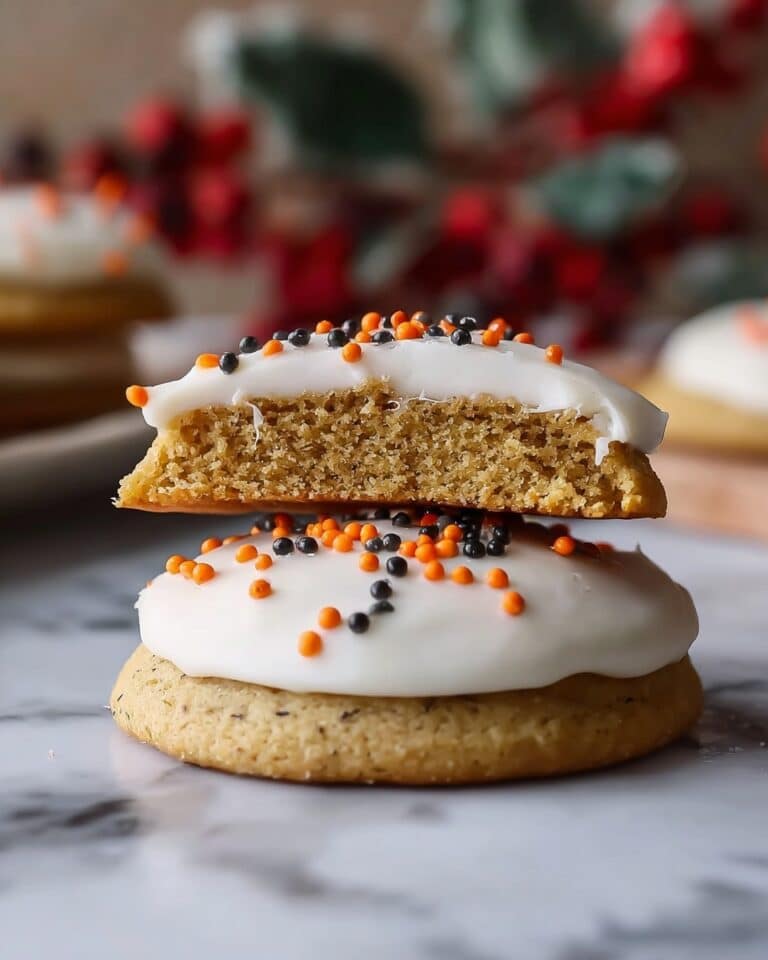 Melted Snowman Peanut Butter Cookies Recipe