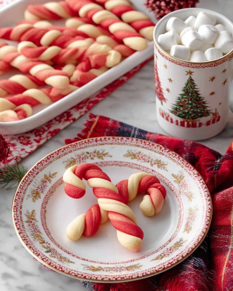 Candy Cane Cookies Recipe