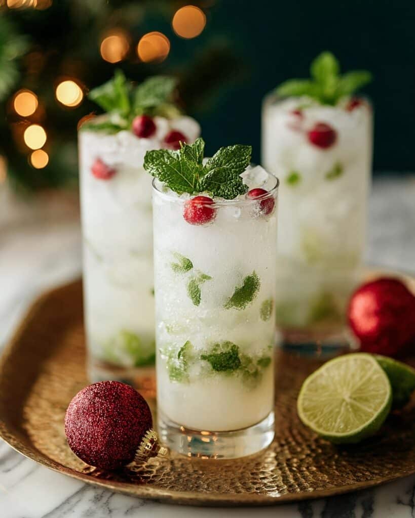 White Christmas Mojitos Recipe