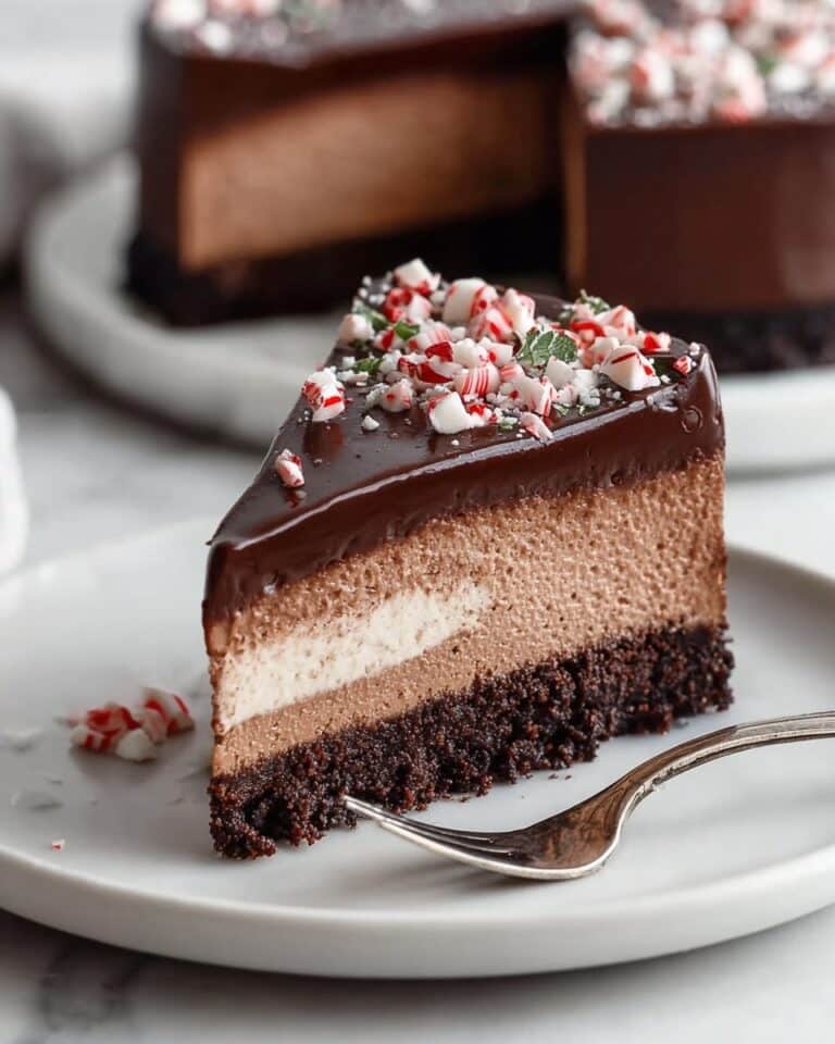 Chocolate Peppermint Cheesecake Recipe