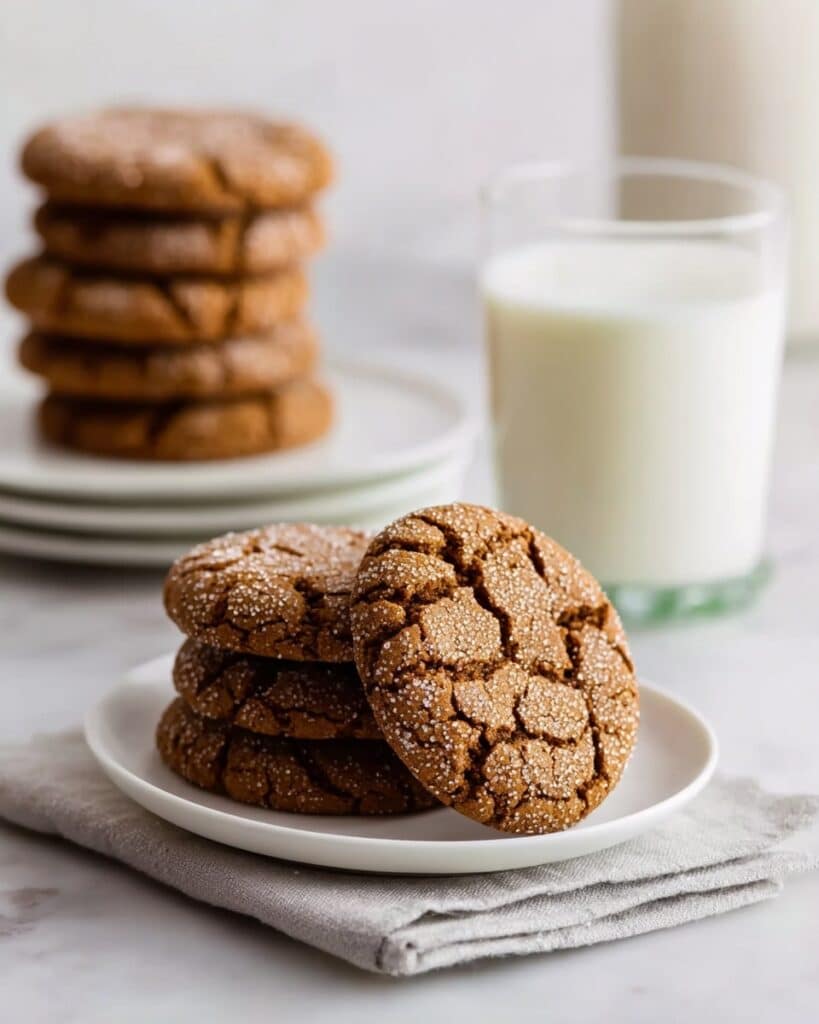 Crispy Gingersnap Cookies Recipe