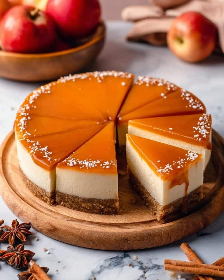 Apple Gooey Butter Cake with Salted Caramel Recipe