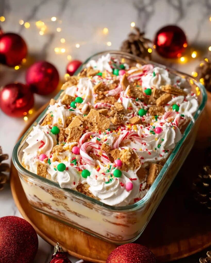 Christmas Cookie Lasagna Recipe